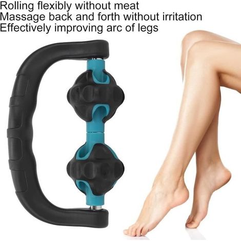 (Grün) Massagerolle – Anti-Cellulite – Tragbares Massagegerät – Ergonomisch – Grün – 17 x 9,5 x 6,5 cm (1/4)