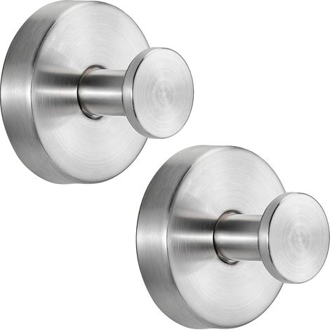 Duschhaken mit Saugnapf, kein Bohren erforderlich. Ideal für Handtücher, Bademäntel und Badebürsten. Haftet an Badezimmerwänden, Küchenarbeitsplatten, Glas, Spiegeln, Fliesen und allen glatten, porenf