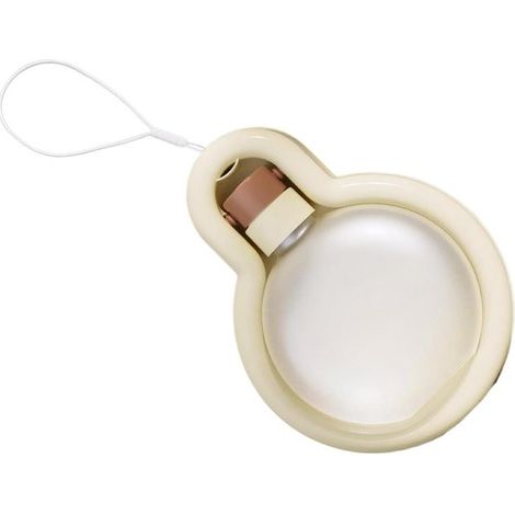 Borraccia/ciotola per cani portatile, ideale per idratare il tuo cane ovunque tu sia, a prova di perdite, 6,4 x 14,3 x 18,2 cm, beige. (1/5)