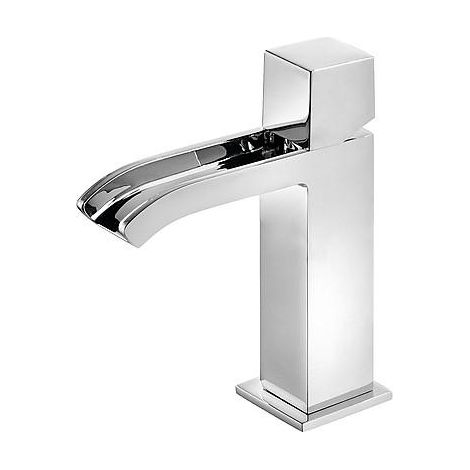 GRIFO MONOMANDO PARA LAVABO CON VOLANTE - Marca TRES (1/2)
