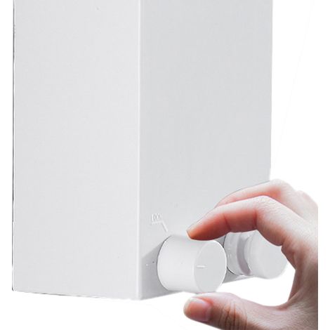 Corde à linge rétractable invisible murale 4,2 m, acier inoxydable renforcé, blanc, installation avec ou sans perçage, pour balcon, salle de bain, hôtel, corde simple japonaise (1/3)