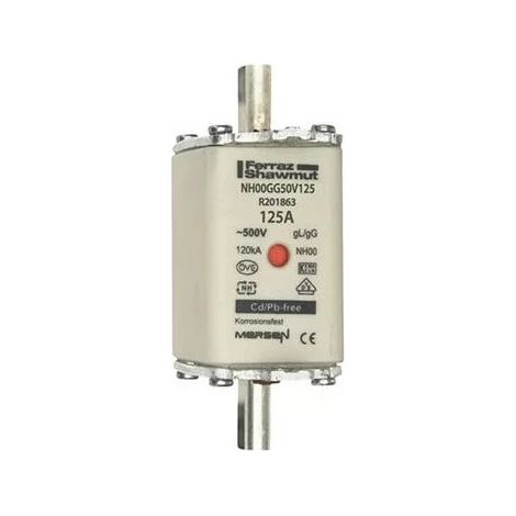 Fusibile HRC a bassa tensione Mersen NH00GG50V125 gL-gG 125A 500V