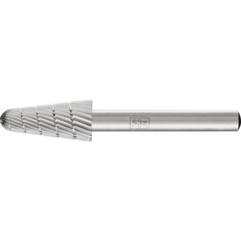 Fresa a scalpello KEL D.12mm lunghezza testa-25mm diametro albero-6mm HSS rivestita 3 PFERD