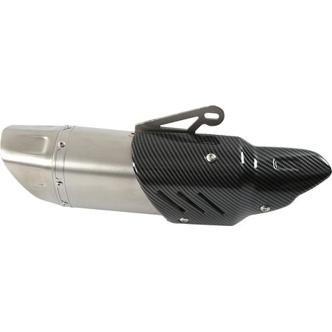 Universelles 51-mm-Motorradauspuffrohr aus Kohlefaser als Ersatz für R1, R3, R6, MT07 und MT09 (1/5)