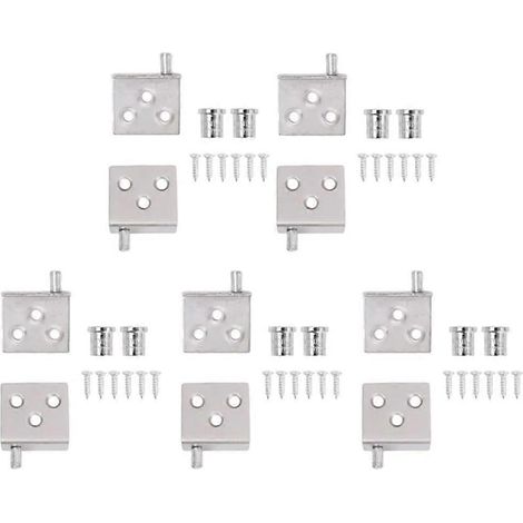10 charnières invisibles pour portes de placard à ouverture verticale (pivotement haut/bas) - Codes d'angle CT (1/5)
