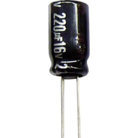 Panasonic ECA1HHG331B Condensateur électrolytique sortie radiale 5 mm 330 µF 50 V 20 % (Ø x H) 10 mm x 16 mm 1 pc(s) W55734 (1/4)