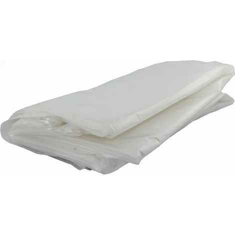 Flachsack (Flachbeutel) ohne Gleitmittel 2330x2400 mm Stärke 40my, transparent
