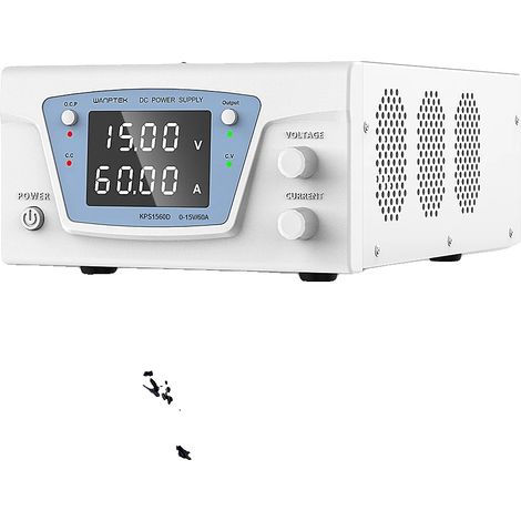 Fuente de alimentación, voltaje ajustable, alta capacidad de corriente, KPS1560D 15V 60A (1/2)