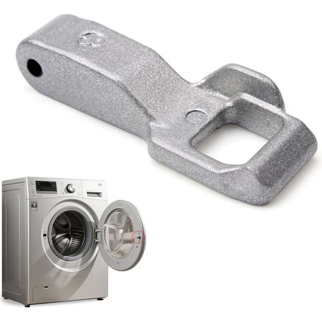 2 Stück LG Waschmaschinenhaken, Türschalterhaken mit Verriegelung, kompatibel mit LG Frontlader-Waschmaschinen, Art.-Nr. MFG63099101, DFS03857, für Waschmaschinen [Energieklasse A+++]