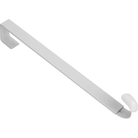 Crochet pour guirlande de Noël - Accroche-porte réglable - Décorations suspendues - Fer forgé robuste - 38-61 cm - Blanc (1/5)