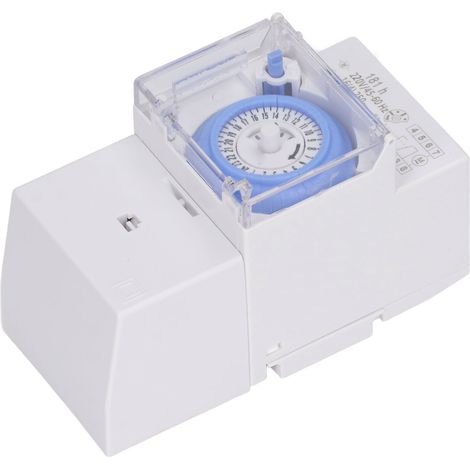 Minuteur mécanique SUL181h avec batterie 80 mAh et interrupteur de minuterie pour usage domestique 220 V CA 2500 W (1/5)