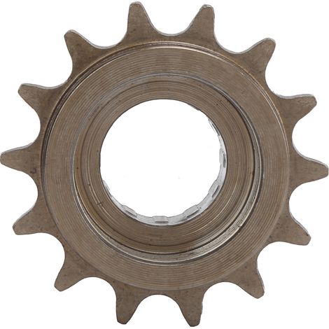 Pignon Libre 14 Dents Vélo - Fonctionnement Silencieux, Durable et Anti-Corrosion - Pièce Vélo Marron (1/5)
