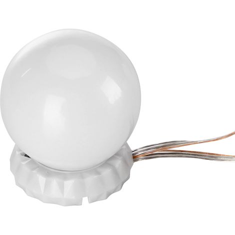 Kit di illuminazione per specchio da trucco in stile Hollywood, kit di illuminazione fai-da-te in stile Hollywood con lampada dimmerabile per stanza trucco, spogliatoio o bagno (10 pezzi) - AquaForge (1/5)