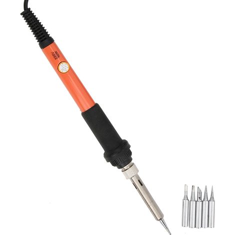 Kit de 20 fers à souder électriques à température réglable sans interrupteur, outils de soudage, 220 V CA, prise européenne (1/5)