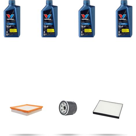 Kit tagliando 3 FILTRI e 4L OLIO compatibile con Hyundai Elantra 2.0 105kw dal 2003 (1/5)