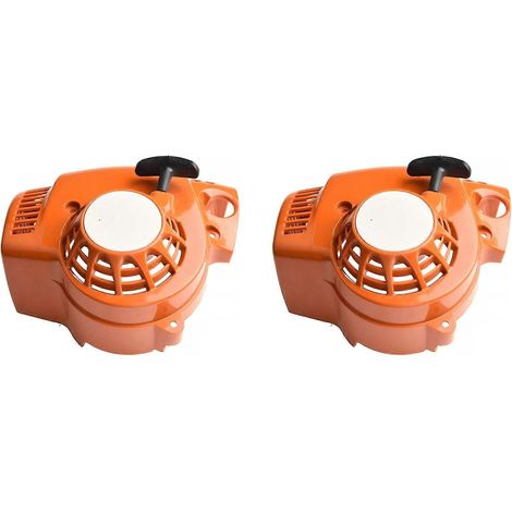 2 pièces Recoil lanceur 4241 080 2106 pour Stihl Bg86 Bg86c Bg56 Bg56c Sh86 Sh56 Handheld souffleur de feuilles (1/5)