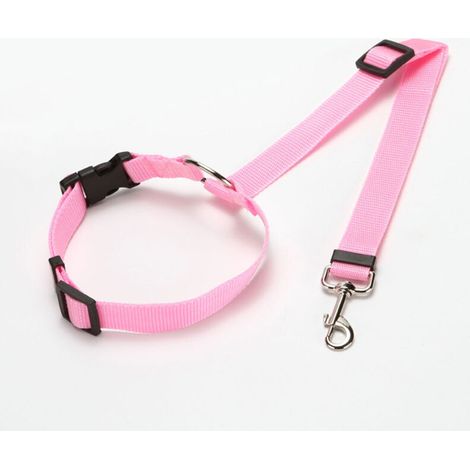 Nouvelle ceinture de sécurité réglable pour chien et chat, ceinture de voyage avec clip, collier de sécurité pour voiture (1/4)