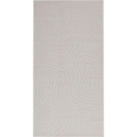 Maison Exclusive - Bereichsteppiche PALMERAS Creme 200 x 80 cm Po