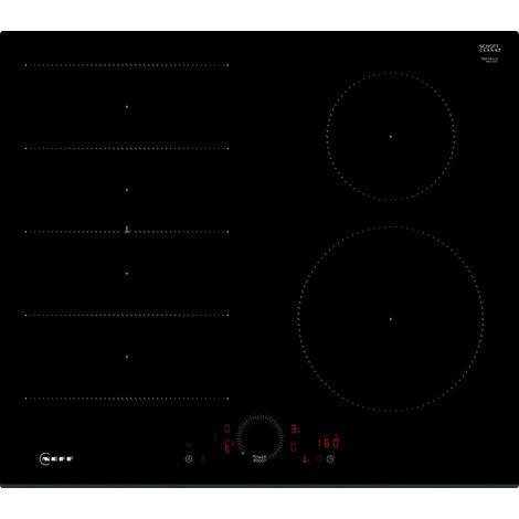 Neff T66FHE4L0. Colore del prodotto: Nero, Posizionamento dell'apparecchio: Da incasso, Dimensione della larghezza del piano cottura: 60 cm. Tipo di controllo: Touch, Posizione di controllo: Fronta... (1/5)