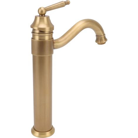 Mitigeur, Mitigeur de Cuisine en Cuivre pour Lavabo Au-dessus du Comptoir pour Salle de Bain (1/5)