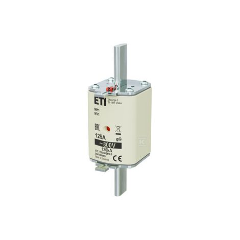 Enlace fusible NH1 GG 125A/800V