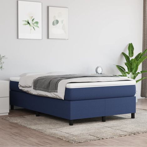 Sommier à ressorts de lit Résistant et confortable,Sommier /Support à Lattes pour Adulte Enfant Bleu 120x200 cm Tissu BVM23787 (1/5)