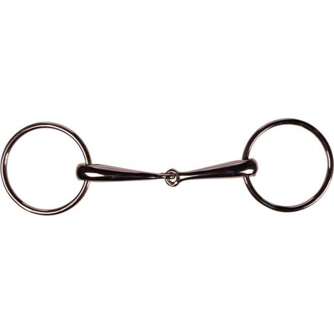11,5 cm, rosa dorato: Filetto ad anelli Rosegold da 18 mm in acciaio inox (1/2)