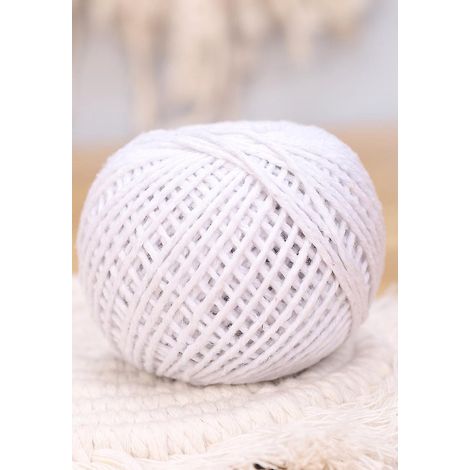 corde De Tapisserie Tresse Vent De Bohme Beige Fil De Coton Blanc Corde (1/5)