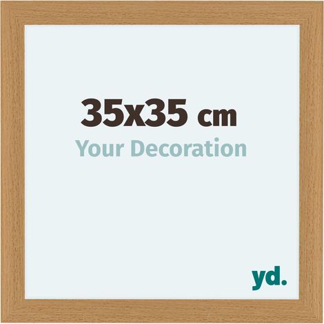 yd. - Cadre photo 35x35 - Hetre - MDF - Como (1/5)