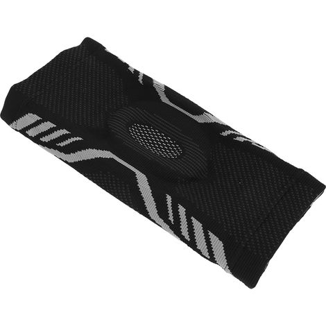 Genouillère professionnelle à double ressort métallique, en tissu hautement élastique, pour le sport, taille L. (1/5)