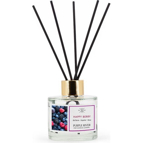 Raumduft diffusor 100ml glas - langanhaltender duft
