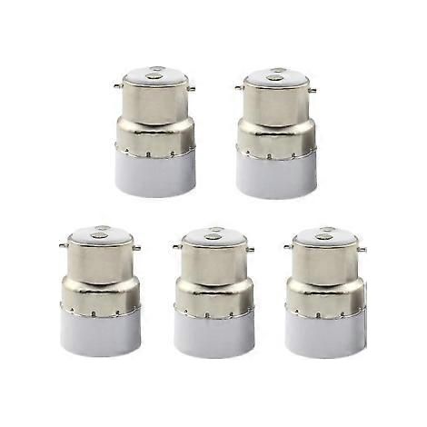 BN-Pack of 5 B22 to E14 bulb socket converters B22 socket Switch to E14 standard adapter lamp holder
