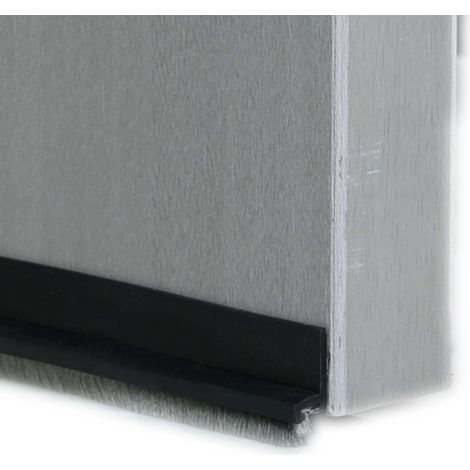 Hochwertiger Türstopper für die Unterseite der Tür, 1 Stück pro Packung, 5 cm breit x 99 cm lang (schwarz) (1/5)