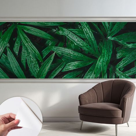 Papier peint autocollant adhésif avec imprimé installation simple qualité excellente sans désordre Verdure naturelle 250x104 cm (1/5)