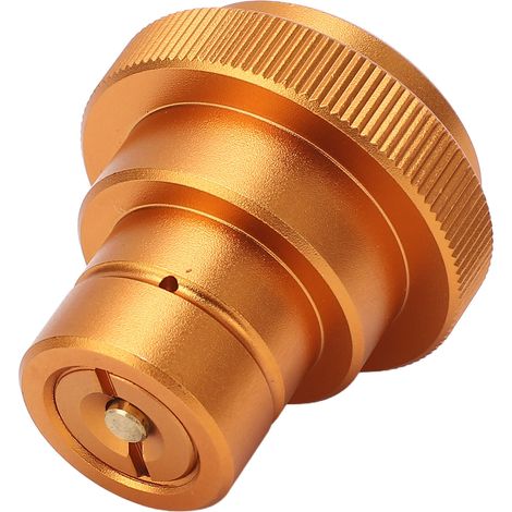 Adaptateur CO2 rapide laiton alliage d'aluminium filetage mâle TR21-4 pour bouteille de CO2 compatible DUO (1/5)