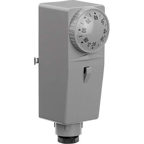 Caleffi – Thermostat à contact réglable 621000 – Plage de fonctionnement 20÷90°C – Degré de protection IP20 – Garantie 2 ans (1/4)