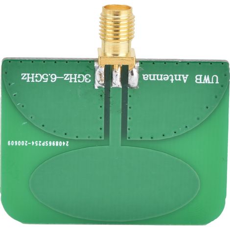Antenne UWB omnidirectionnelle large bande 3GHz-6.5GHz avec connecteur SMA femelle pour applications RF