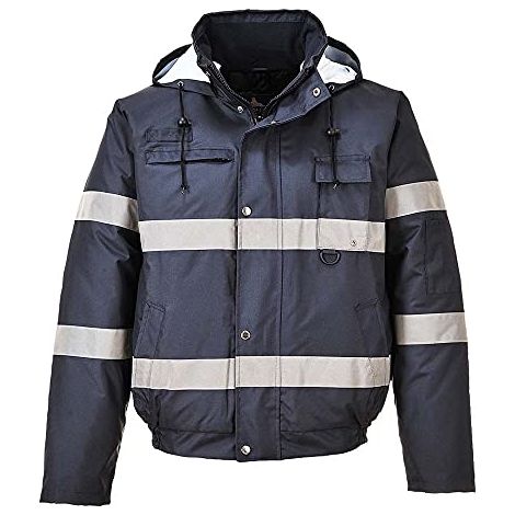 Giacca da pioggia fredda Portwest Iona Lite Blu navy XXXL (1/3)
