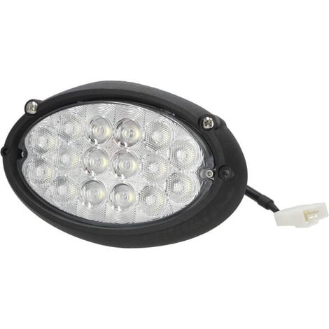 LED-Arbeitsleuchte, oval, 24 W, 3220 lm, 16 LEDs, Kramp LA10430 (1/5)