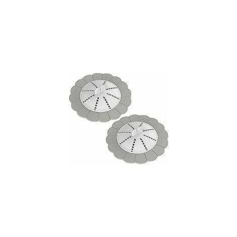 14 CM Filtre Évier Vidange Crépines Couvercle avec Poignée et Ventouse Silicone Plastique Cuisine Salle de Bain Attrape-Cheveux Filtres 2 Pièces (1/5)
