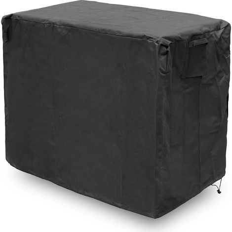 Housse de protection pour plancha d'extérieur (104 x 61 x 81 cm) – Tissu Oxford 420D – Imperméable – Anti-UV – Cordon de serrage – Accessoire barbecue (1/5)