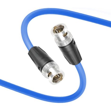 BNC Mâle à Mâle 12G HD SDI Vidéo Câble Coaxial pour Caméra Vidéo 4K 1m (1/5)