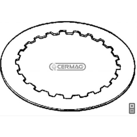 Controdisco frizione NEWHOLLAND per trattore agricolo 855C 955C 85.55 15765