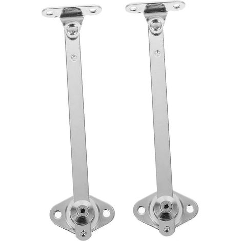 Gatuida Lot de 2 tiges de support en acier pour armoire rotative à fermeture amortie (1/5)