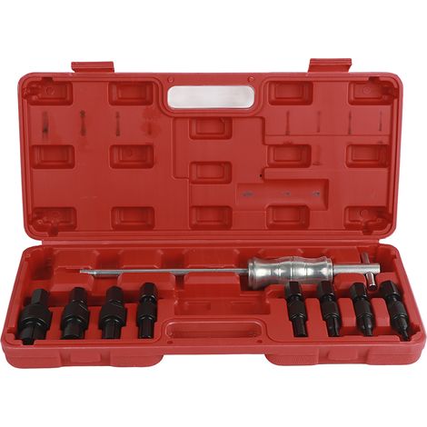 Kit de retrait d'extracteur interne, marteau coulissant à trou borgne, extracteur de roulement pilote, 9 pièces/ensemble