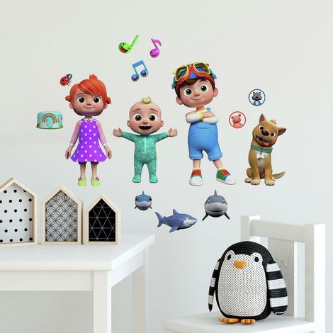 Sticker mural Cocomelon Personnages Principaux