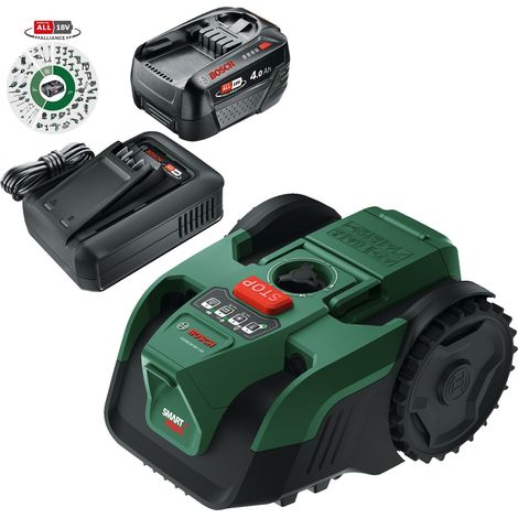 Bosch VISIMOW Robotic Lawnmower VISIMOW18V-100 Lawn Mower 1 x 4.0Ah Batt Charger (1/5)