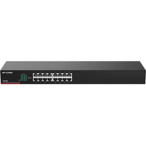 Switch 16p 10/100/1000 Gigabit No gestionable IP-COM / Carcasa metálica / G1016G (1/3)