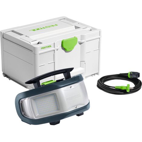 Festool Hybrid-Baustrahler SYSLITE DUO-H I-Basic ohne Akku und Ladegerät im Systainer (1/5)