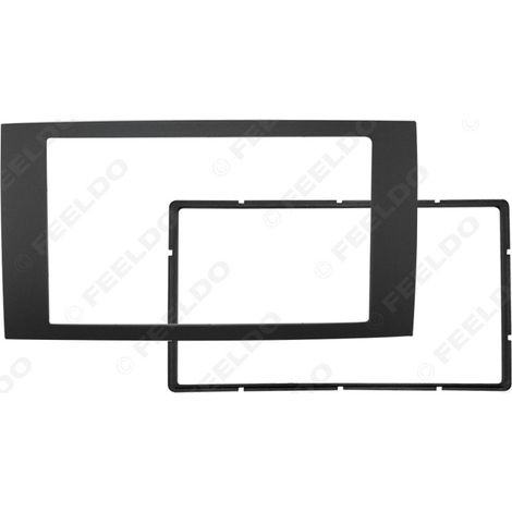Applicable to older Ford Focus and Transit models, 2DIN car audio frame modification panel. (1/5)